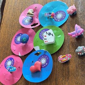 Bundle of 10 Button Charms for Crocs